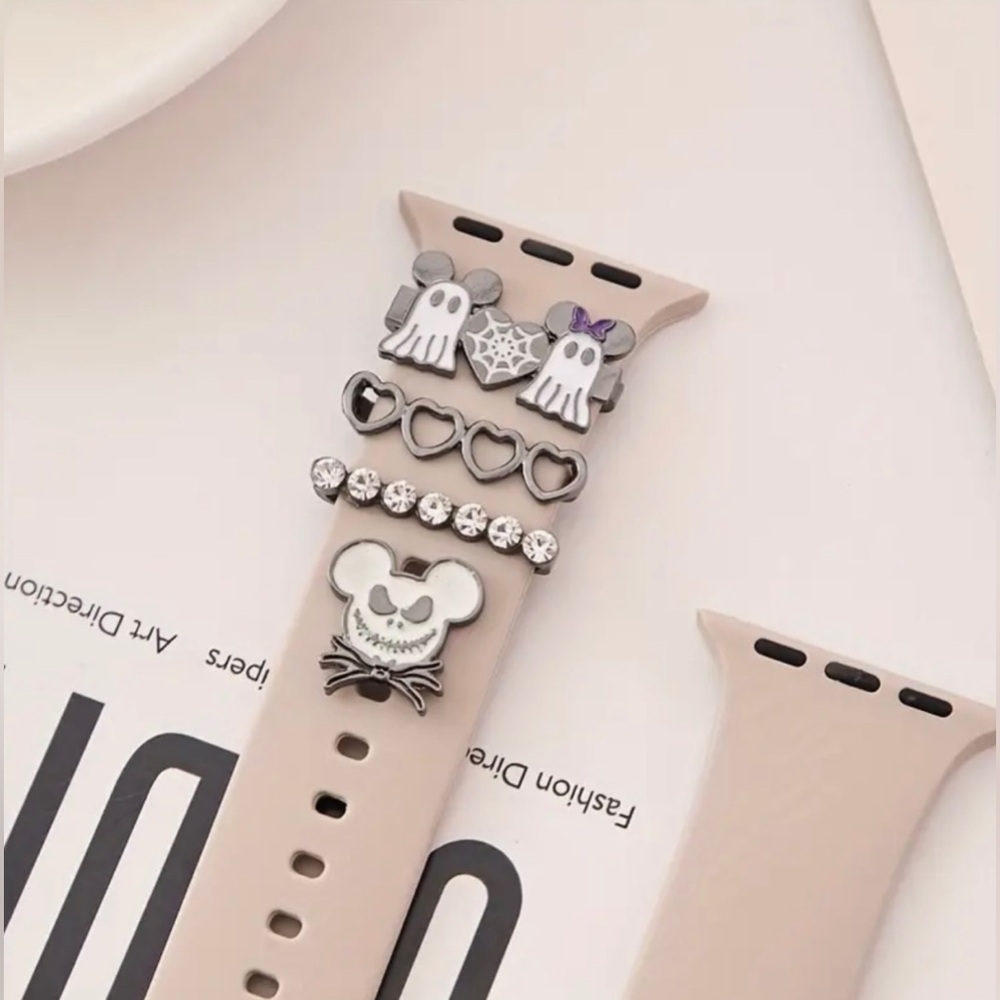 Disneys iWatch Watchband or Magicband Inspired character charms